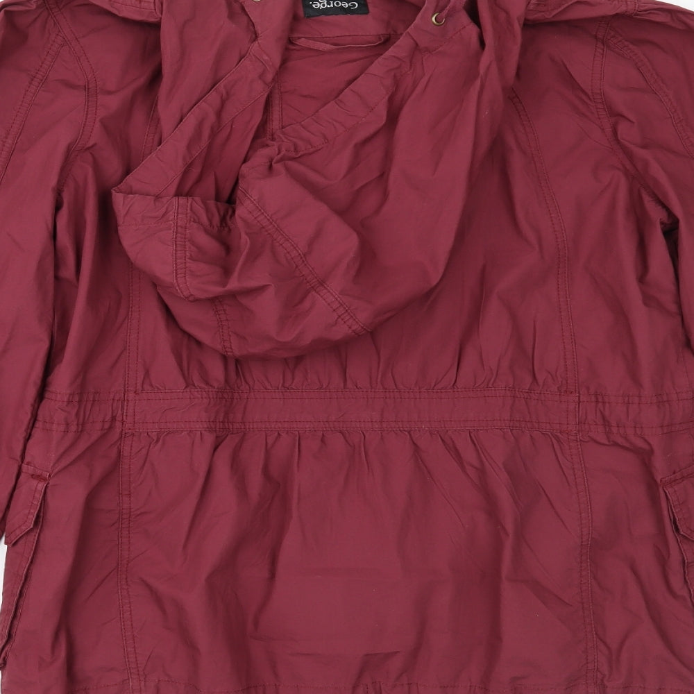 George Womens Red   Jacket  Size 16