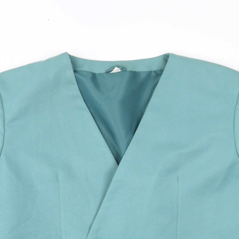 Womens UK Size 14 Preworn Blue Jacket