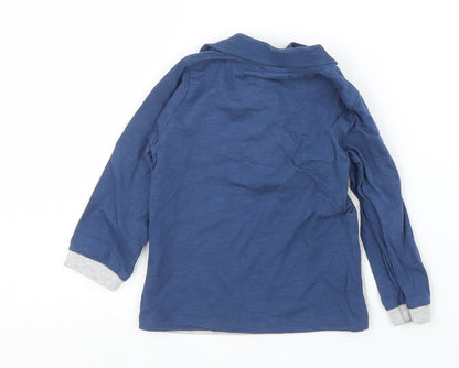 Top Top Boys Blue   Basic T-Shirt Size 12-18 Months