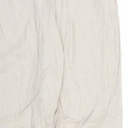 Womens UK Size 18 Evie Regular Fit  Beige Trousers