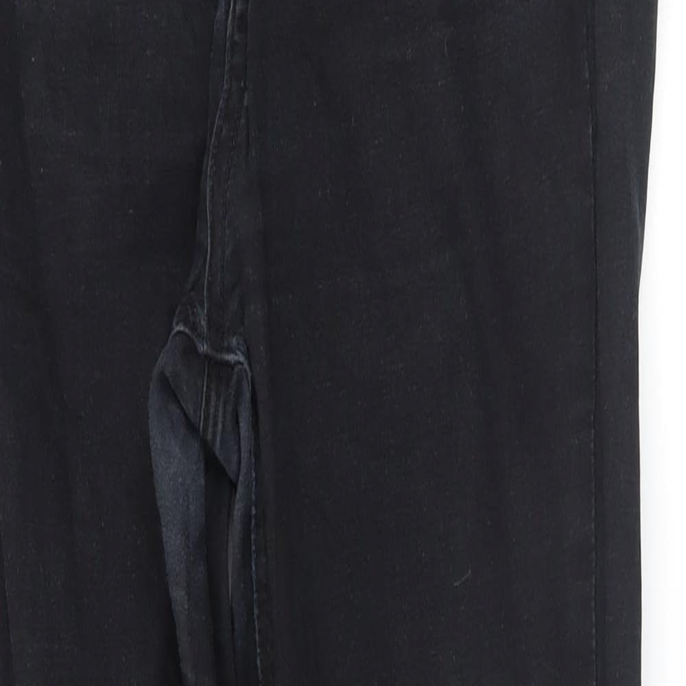 l&d Womens Black   Mom Jeans Size 38 L30 in