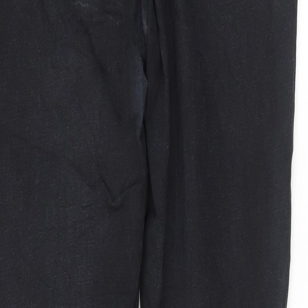 l&d Womens Black   Mom Jeans Size 38 L30 in