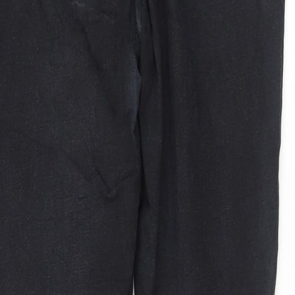 l&d Womens Black   Mom Jeans Size 38 L30 in
