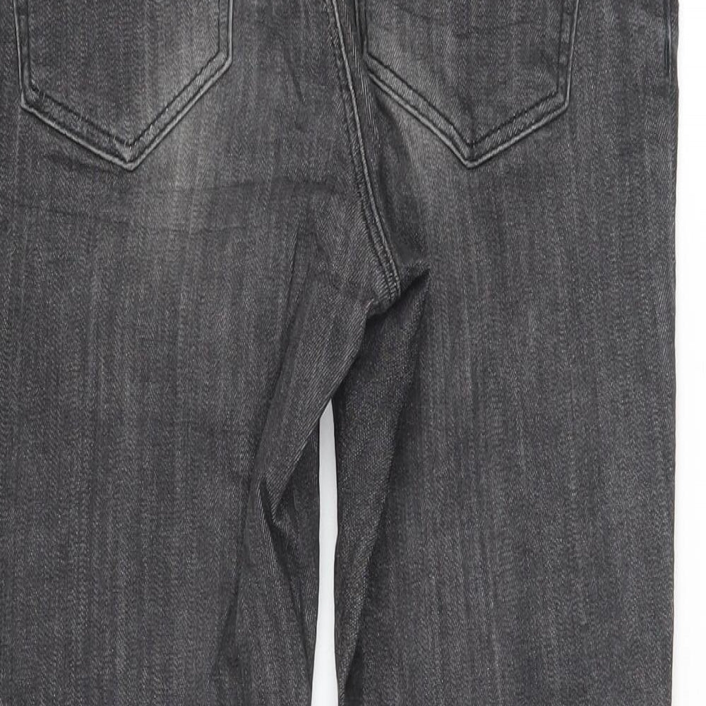 Womens UK Size 28 Review Regular Fit Skinny Grey Jeans