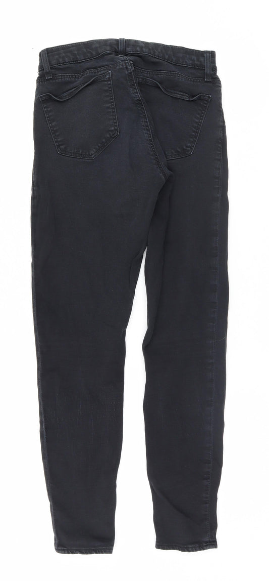 Topshop Womens Black   Skinny Jeans Size 26 L30 in