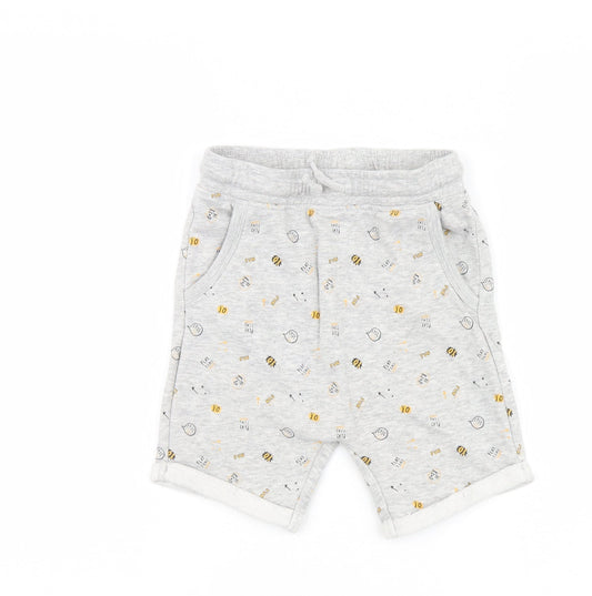 George Boys Grey   Sweat Shorts Size 6-7 Years