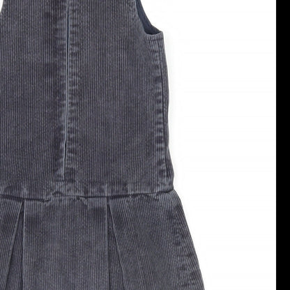 Denby Dale Girls Blue   Pinafore/Dungaree Dress  Size 6 Years