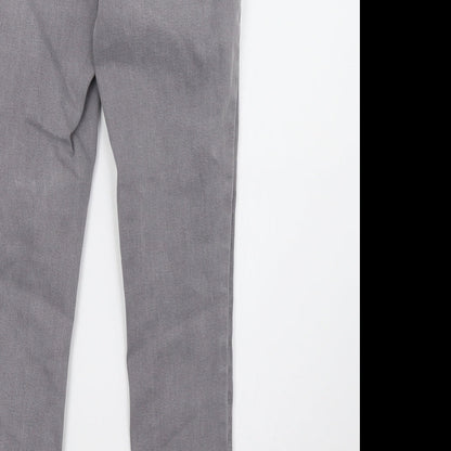 Sainsburys Womens Grey  Denim Skinny Jeans Size 8 L29 in