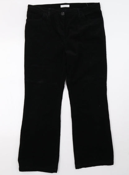 Womens UK Size 14 Marks and Spencer Regular Fit  Beige Trousers