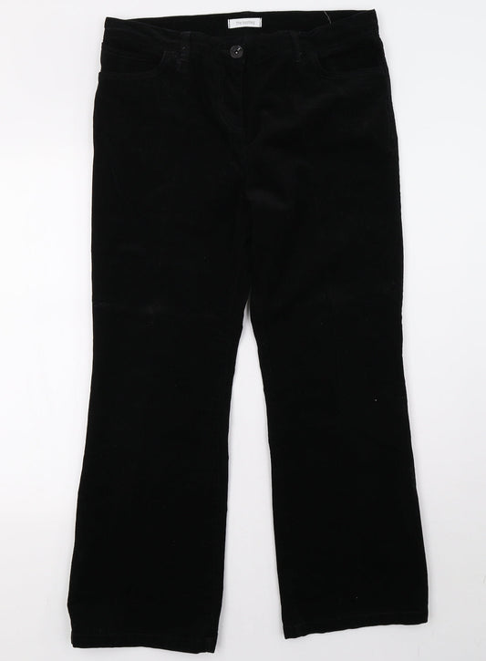 Womens UK Size 14 Marks and Spencer Regular Fit  Beige Trousers