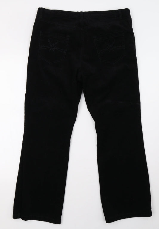 Womens UK Size 14 Marks and Spencer Regular Fit  Beige Trousers