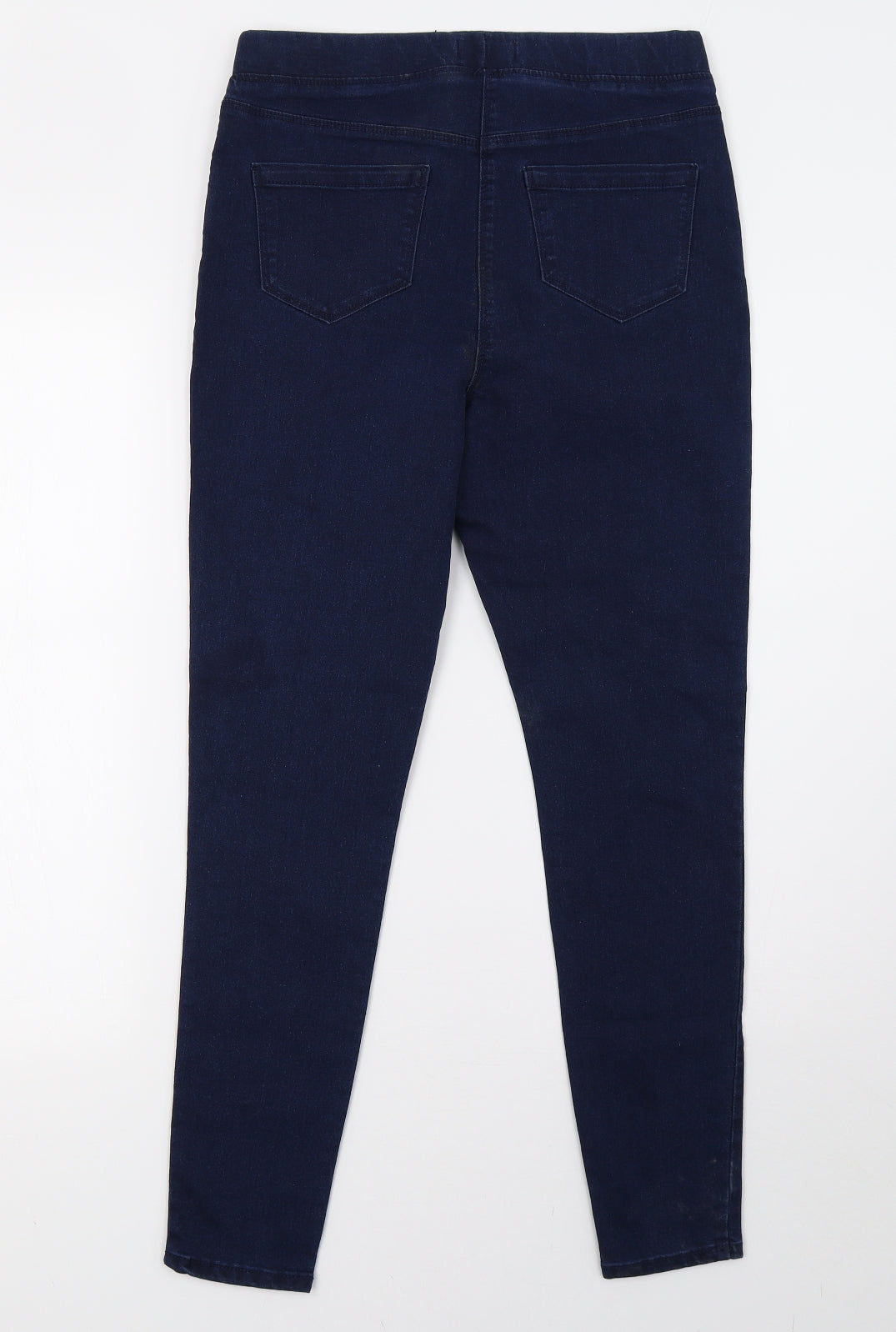 Studio Womens Blue  Denim Jegging Trousers Size 10 L28 in