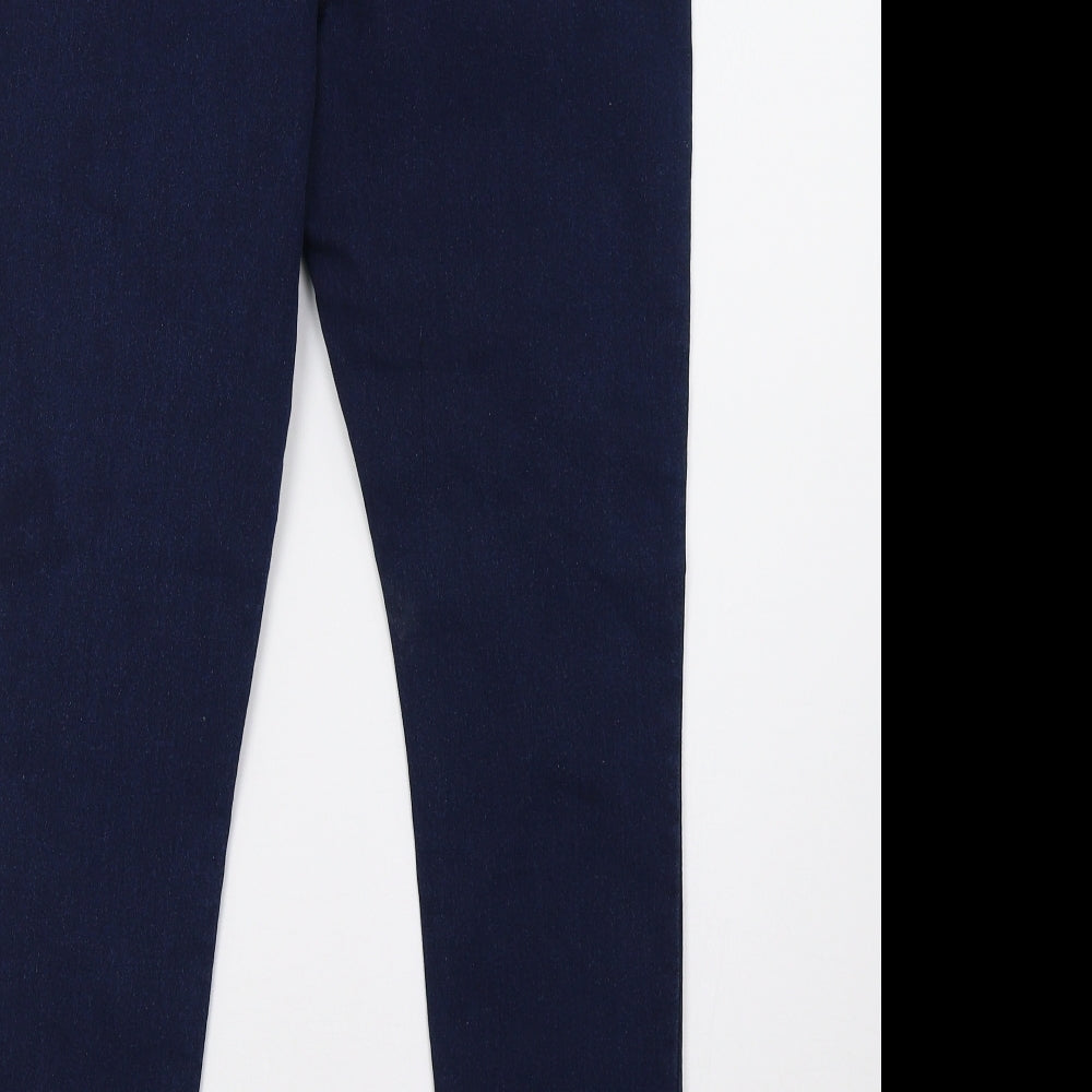 Studio Womens Blue  Denim Jegging Trousers Size 10 L28 in