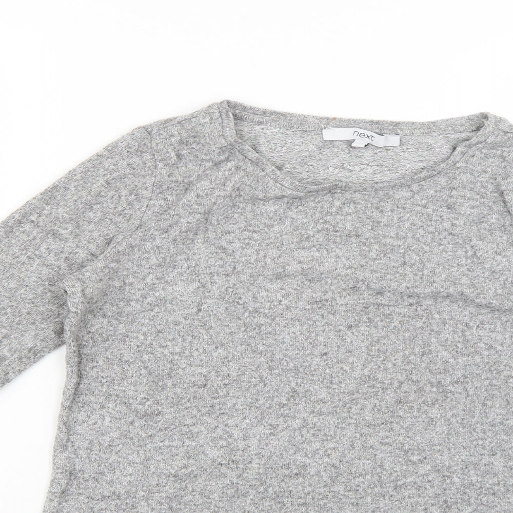 Womens UK Size 8 NEXT Grey Pullover Jumper