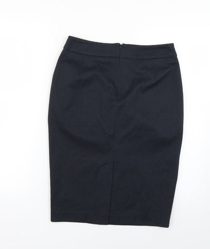 Marks and Spencer Womens Black   Straight & Pencil Skirt