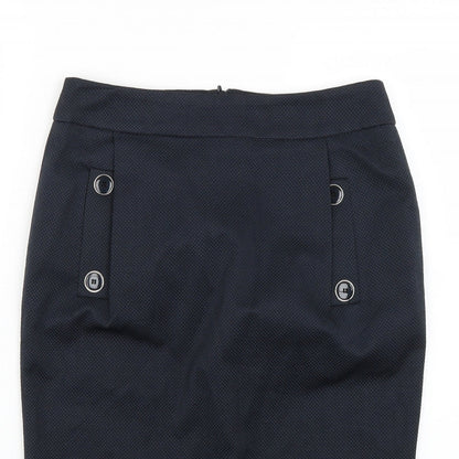 Marks and Spencer Womens Black   Straight & Pencil Skirt