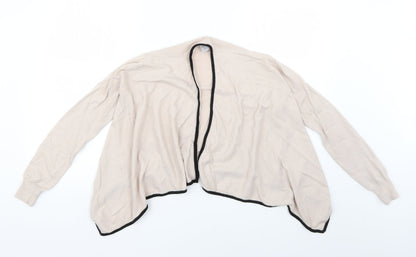 Womens UK Size XS H&M Beige Cardigan Jumper