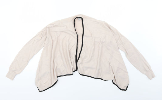 Womens UK Size XS H&M Beige Cardigan Jumper