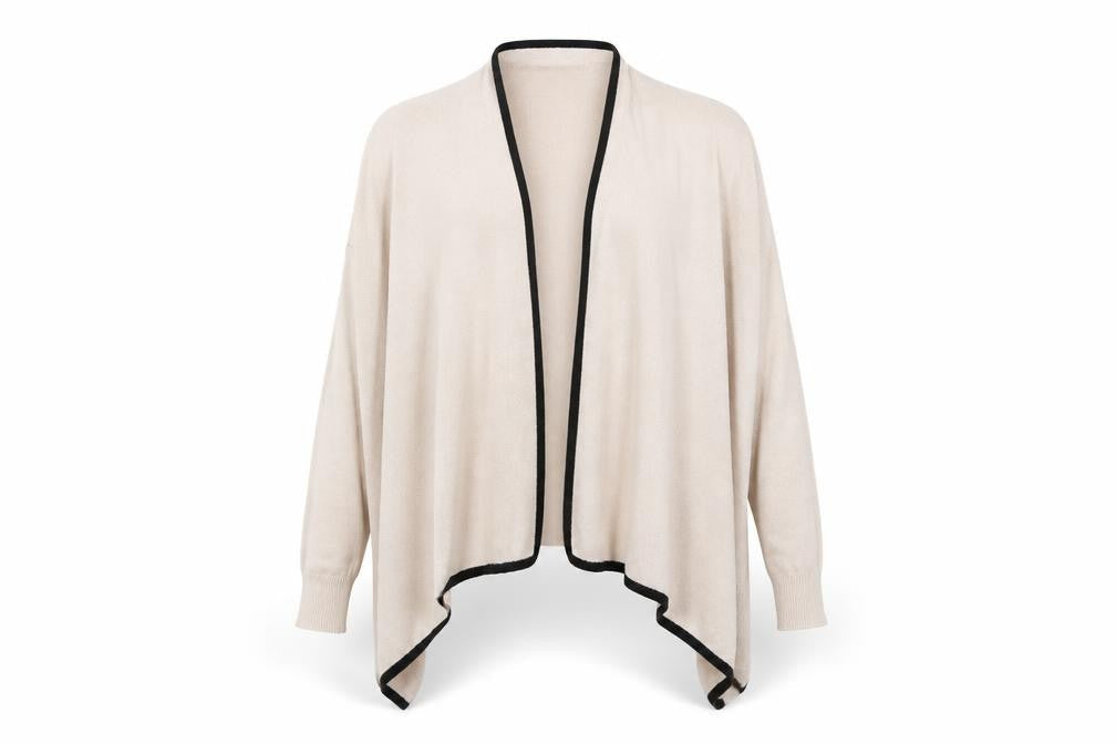 Womens UK Size XS H&M Beige Cardigan Jumper