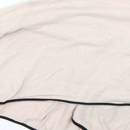 Womens UK Size XS H&M Beige Cardigan Jumper