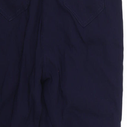 Womens UK Size 14 Preworn Regular Fit Skinny Blue Jeans