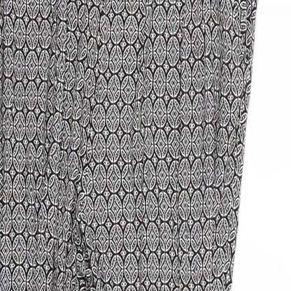 Womens UK Size M H&M Regular Fit  Multicoloured Trousers