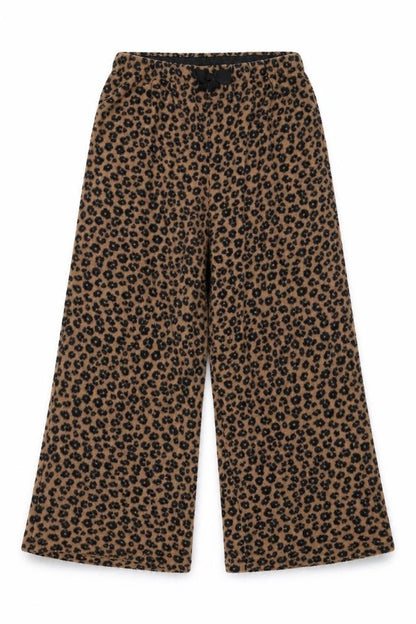 H&M Girls Beige Animal Print  Top Pyjama Pants Size 9-10 Years