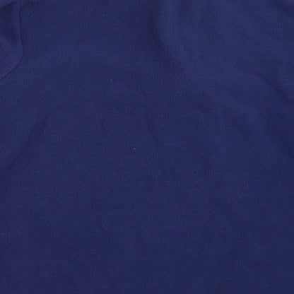 Mens UK Size XS Freedom Trail Blue Henley Sweatshirt