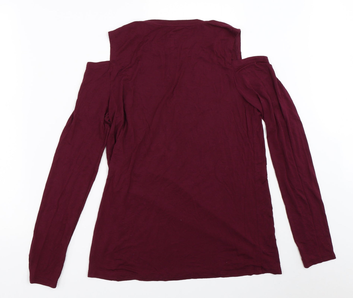 Womens UK Size M Gap Purple Basic T-Shirt