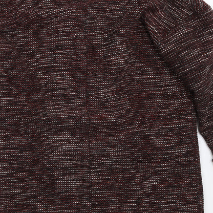 Papaya Womens Black   Overcoat Coat Size 10