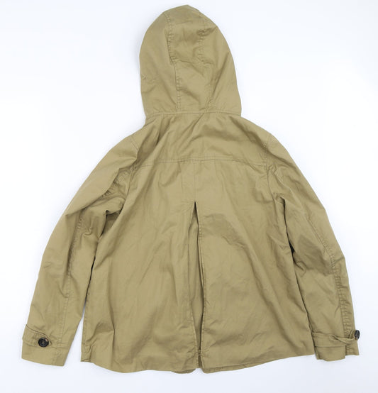 H&M Womens Beige   Jacket Coat Size 38