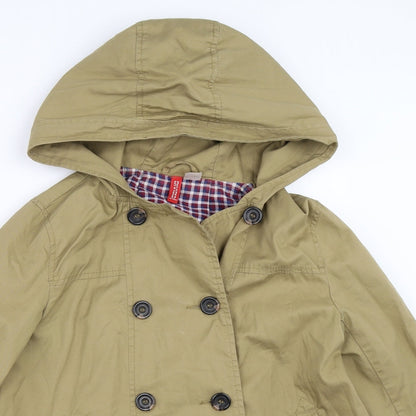 H&M Womens Beige   Jacket Coat Size 38