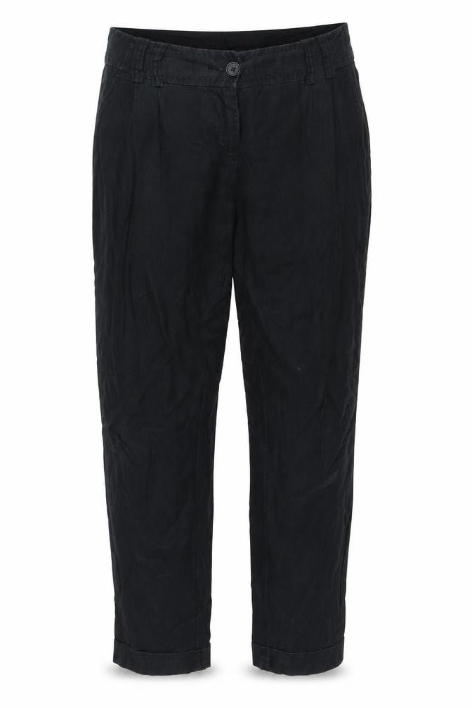 Womens UK Size 38 Yessica Regular Fit  Black Trousers