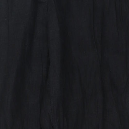 Womens UK Size 38 Yessica Regular Fit  Black Trousers