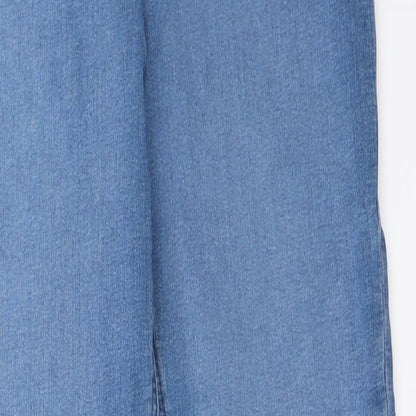 Topshop Womens Blue   Skinny Jeans Size 28 in L32 in