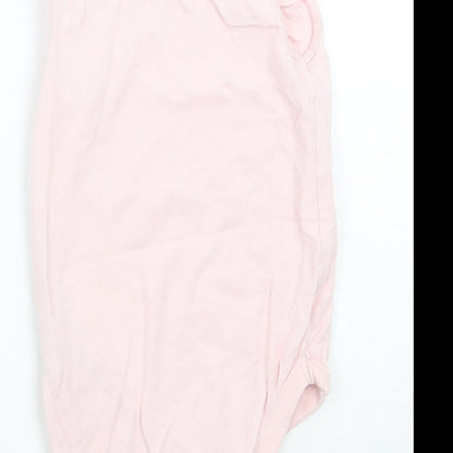 NEXT Girls Pink   Babygrow One-Piece Size 12-18 Months