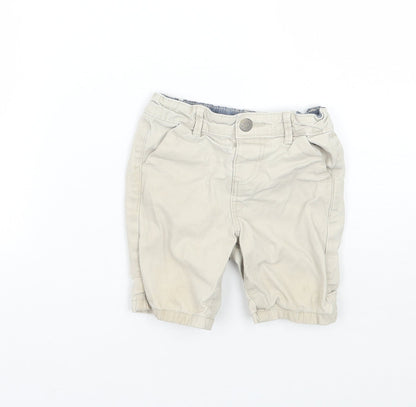 Denim & Co. Boys Beige   Chino Shorts Size 2 Years