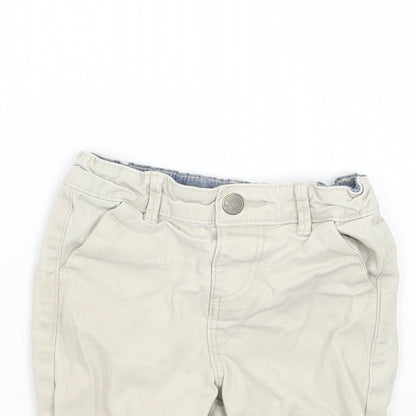 Denim & Co. Boys Beige   Chino Shorts Size 2 Years