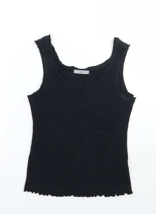 Womens UK Size 12 Marks and Spencer Black Basic Tank