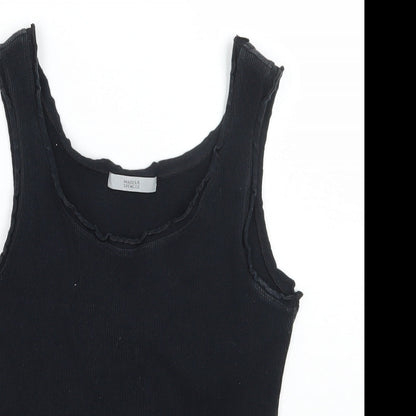 Womens UK Size 12 Marks and Spencer Black Basic Tank