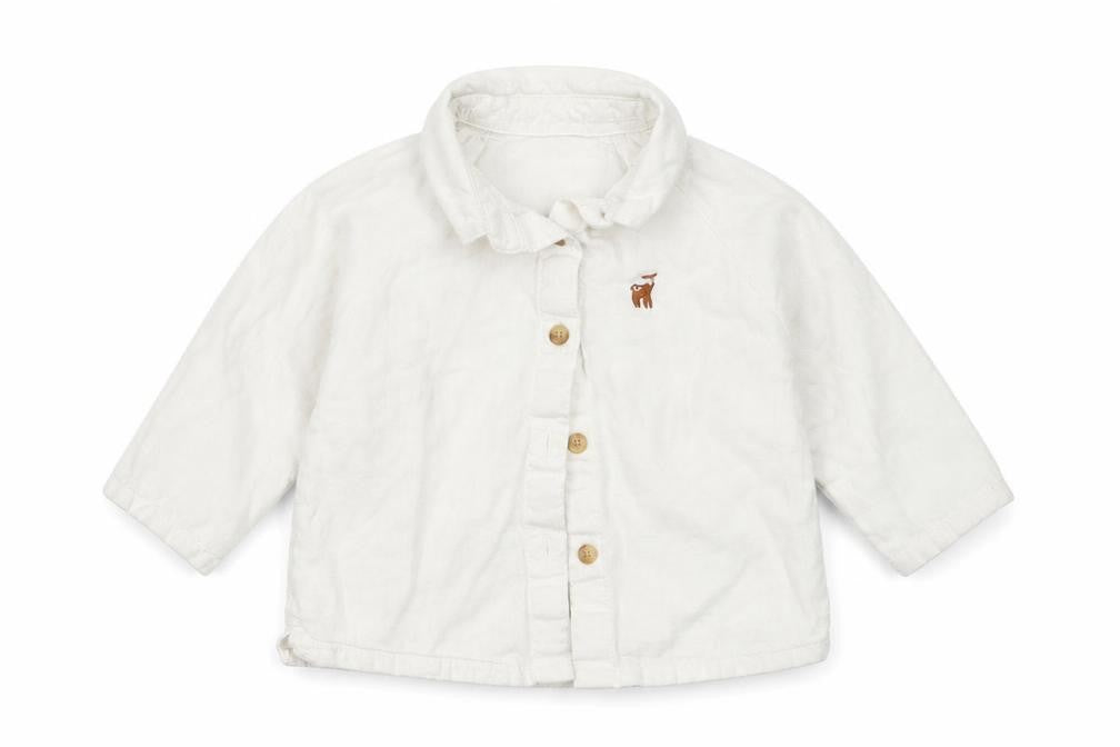 Marks and Spencer Boys White   Basic Button-Up Size 6-9 Months