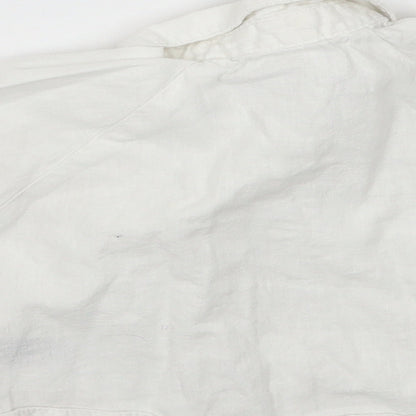 Marks and Spencer Boys White   Basic Button-Up Size 6-9 Months