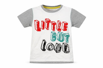 Cherokee Boys White   Basic T-Shirt Size 4-5 Years