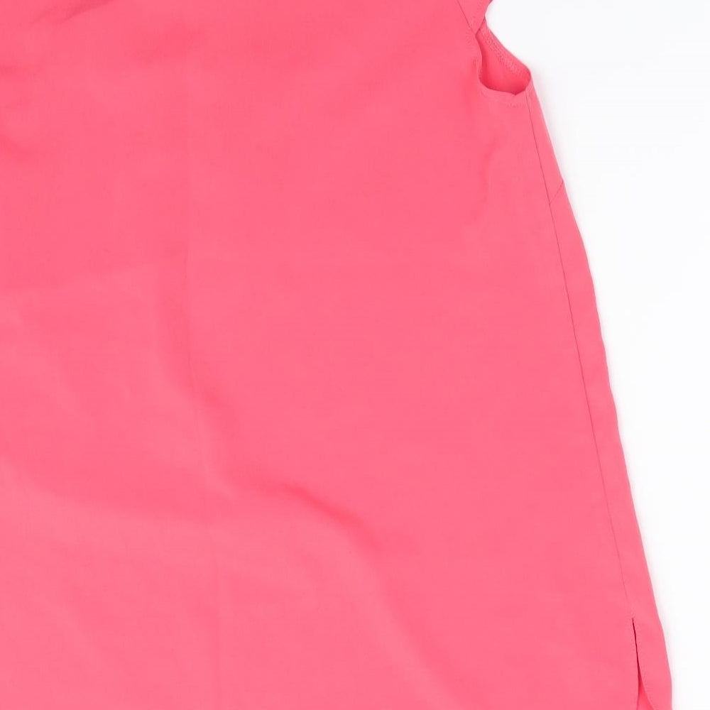 Womens UK Size 12 Atmosphere Orange Basic Blouse