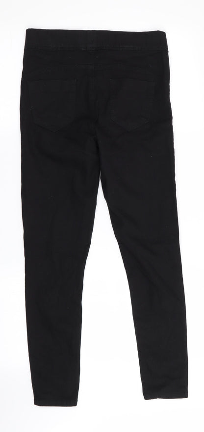 Denim Co Womens Black   Jegging Jeans Size 8 L27 in