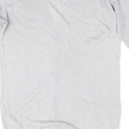 Womens UK Size 10 Atmoshpere Silver Cardigan Jumper