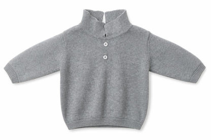 Matalan Baby Grey   Pullover Jumper Size 3-6 Months