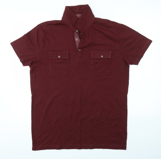 ACW85  Mens Purple    Polo Size XL