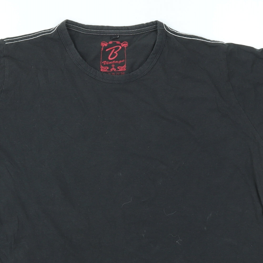Bravado Mens Grey    T-Shirt Size M