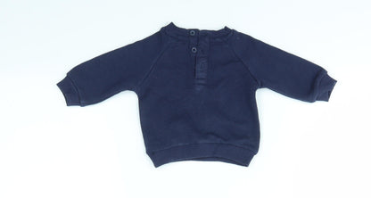 Matalan Baby Blue   Pullover Jumper Size 0-3 Months